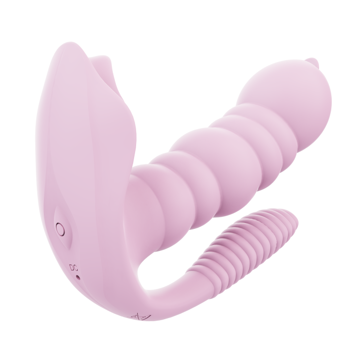 Remote Control mermaid G-spot Tongue Vibrator