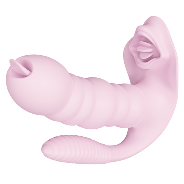 Remote Control mermaid G-spot Tongue Vibrator