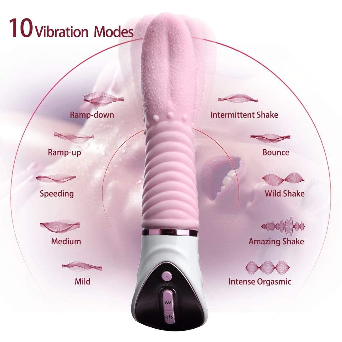 Soft Clitoral Tongue Vibrator