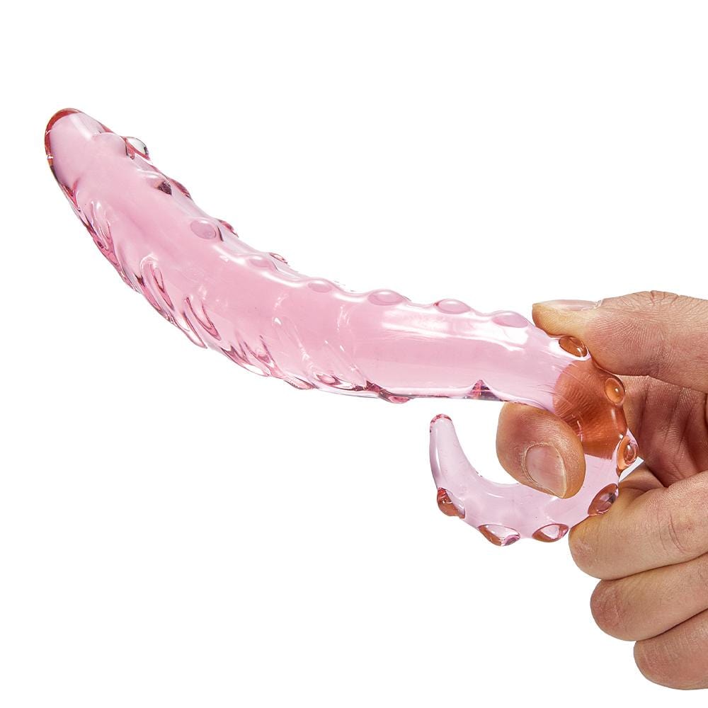 Crystal Pink Seahorse-like Pussy Anal Plug