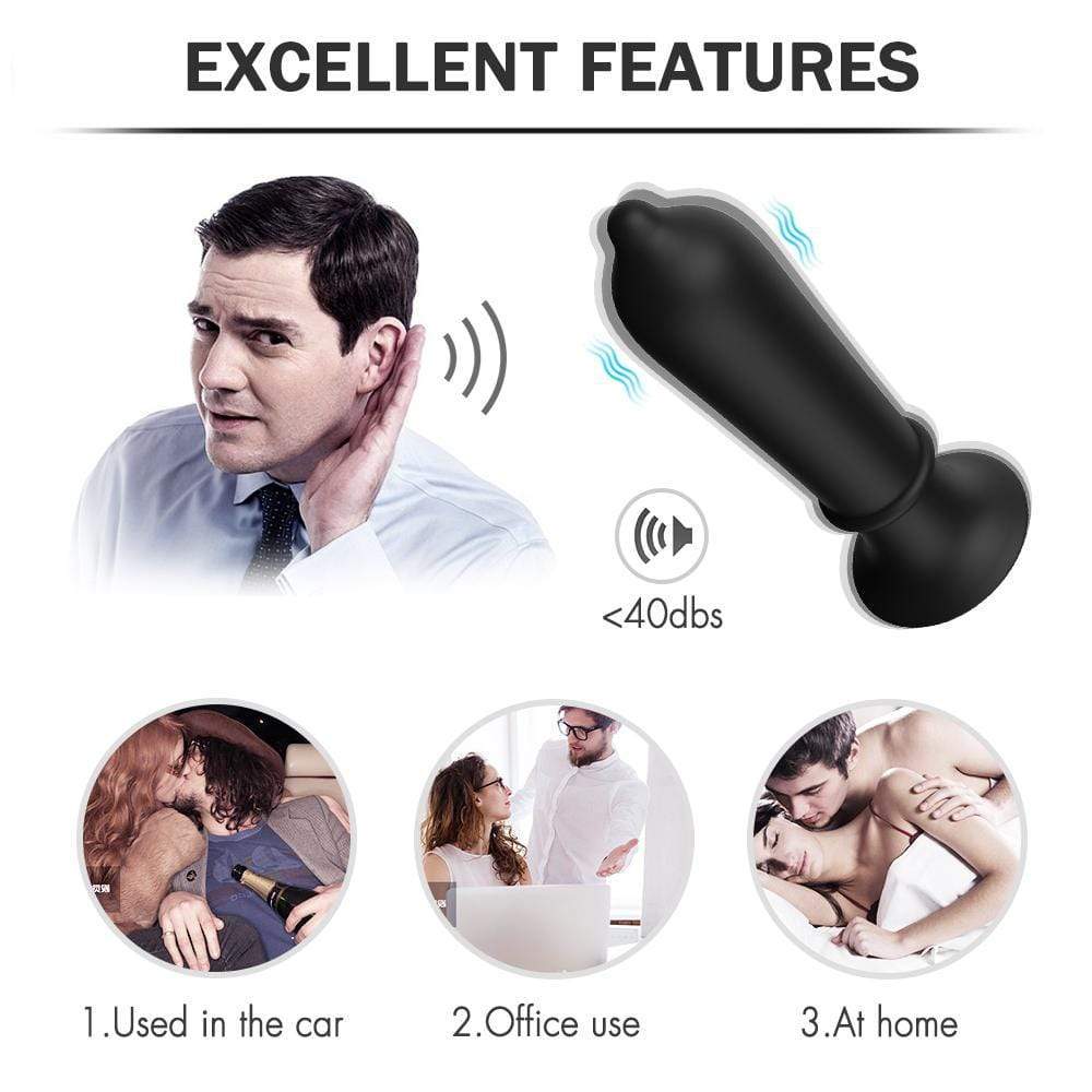 Condom Bullet Anal Vibrator