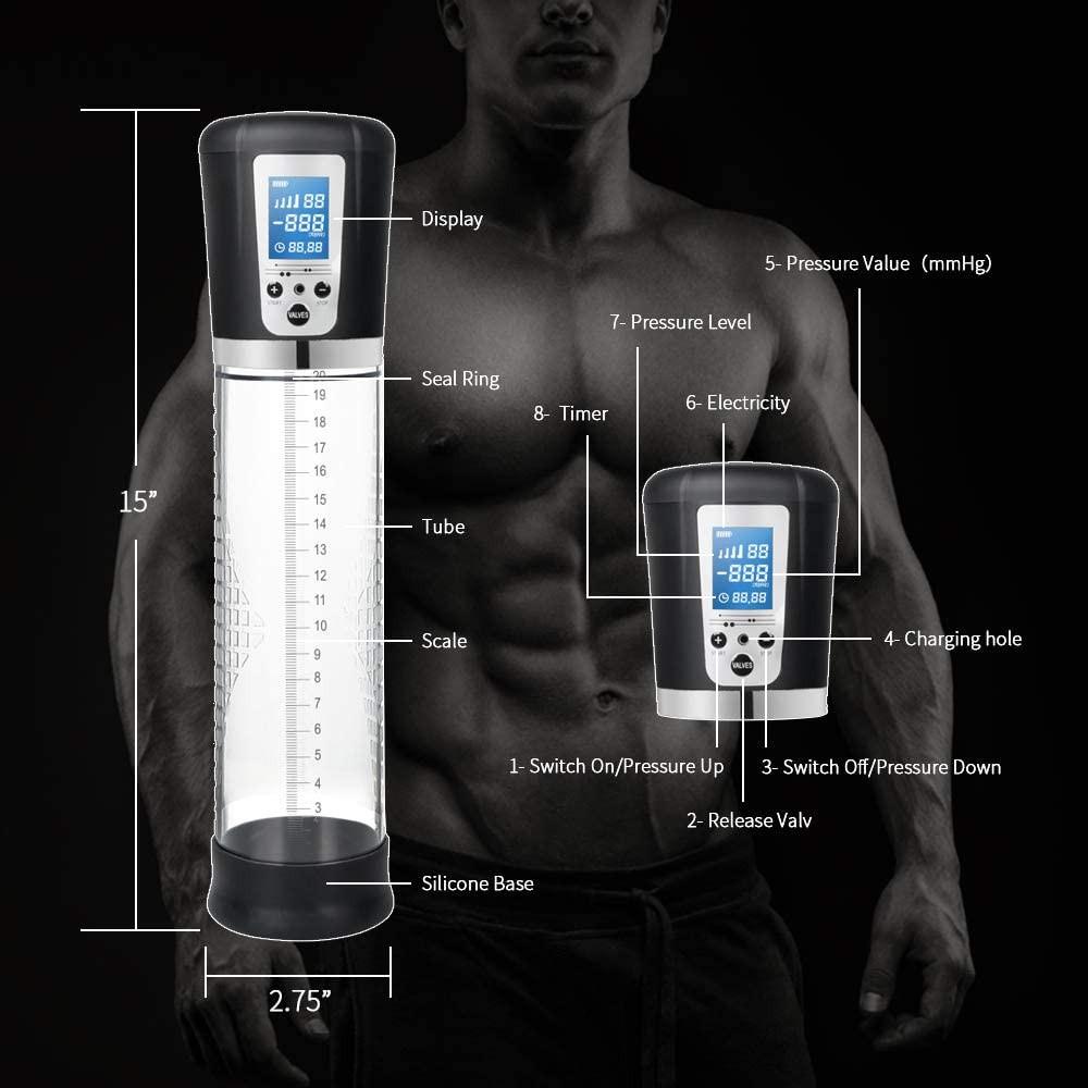 Automatic Air Pressure Device Suction Penis Pump