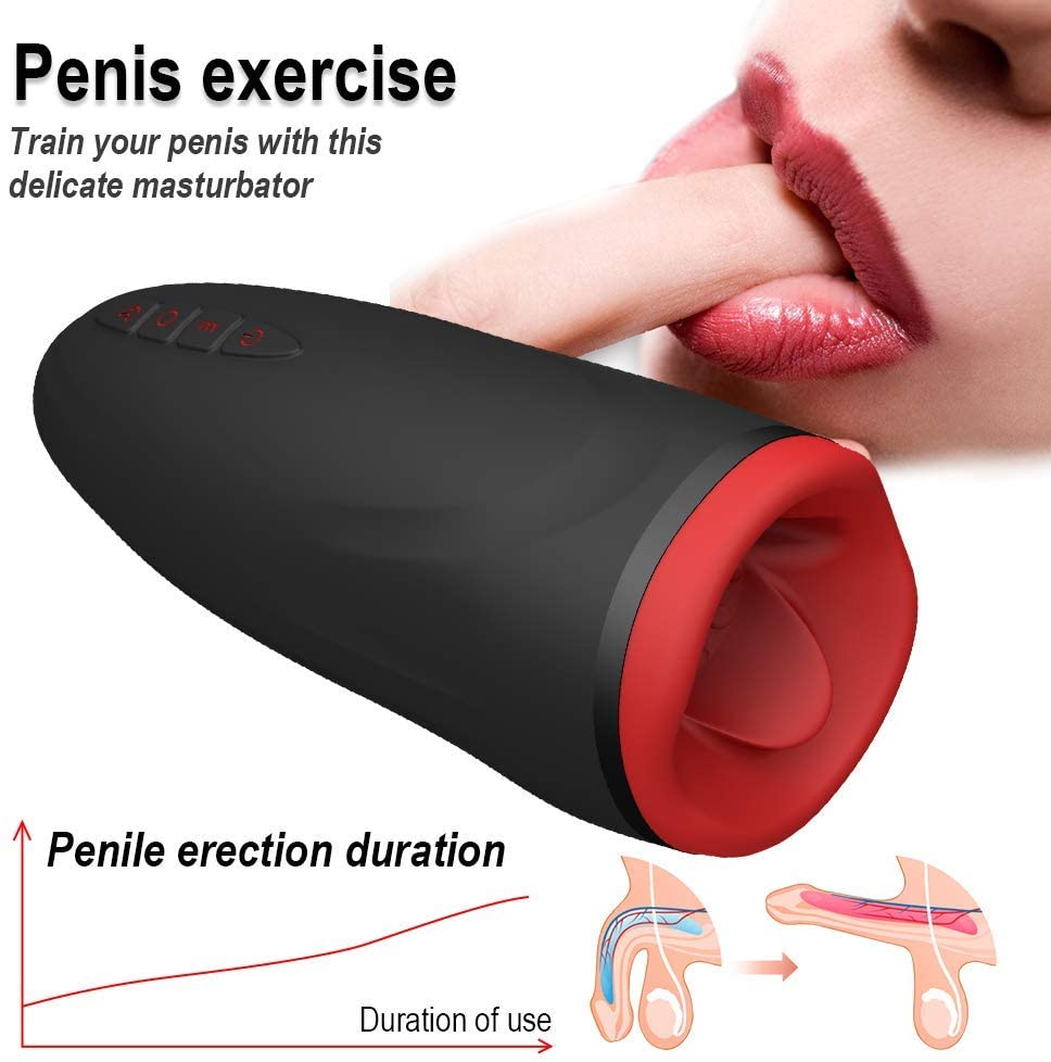 RHINO Blowjob Sex Toy | Electric Masturbator