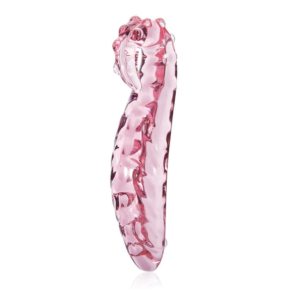 Crystal Pink Seahorse-like Pussy Anal Plug