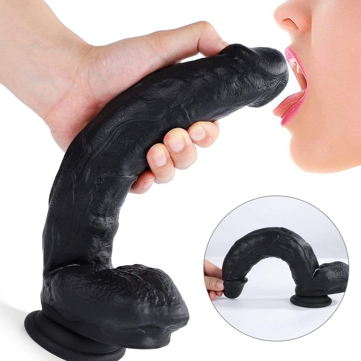 10.6 Inch Black Dildo | Huge Black Dildo