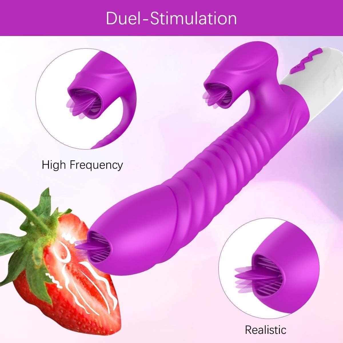 G-Spot Rabbit Vibrator Vibrating Dildo