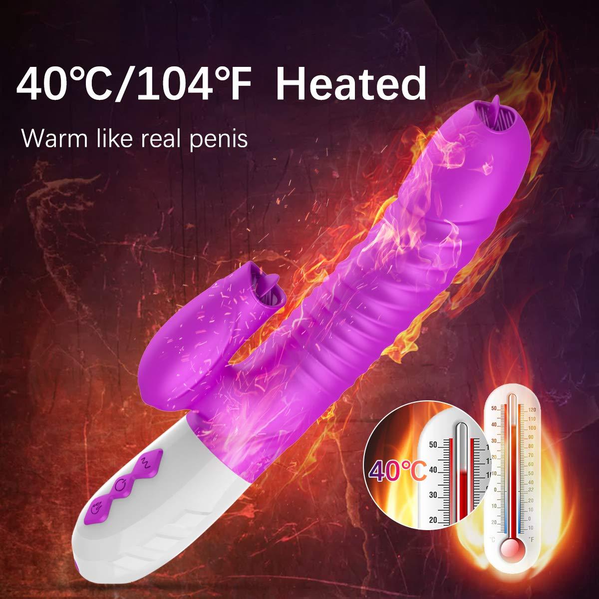 G-Spot Rabbit Vibrator Vibrating Dildo