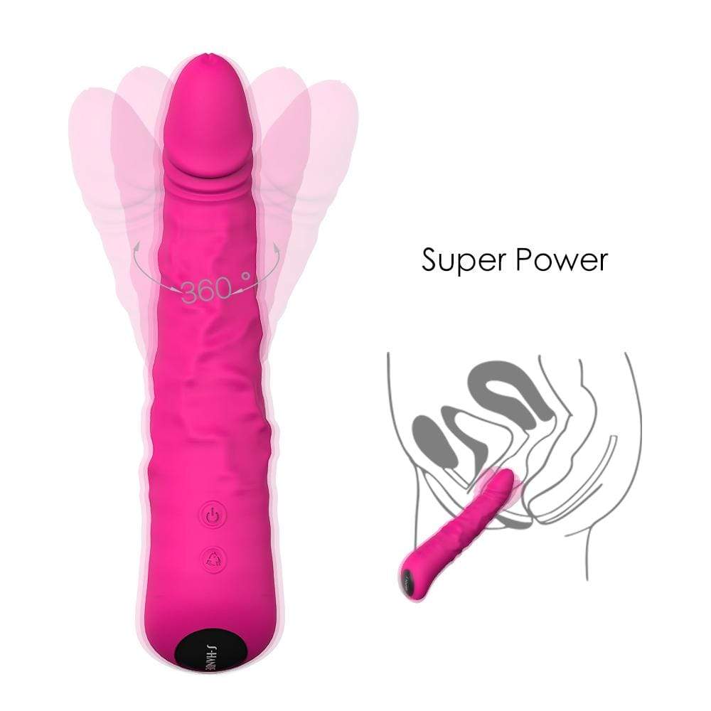 360° Rotating Realitic Dildo Vibrator