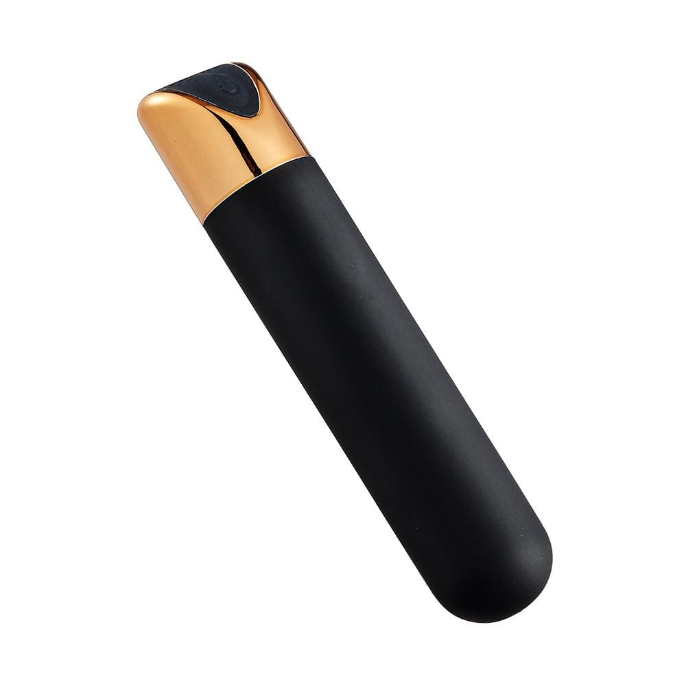 10-Frequency Black-Golden Bullet Vibrator