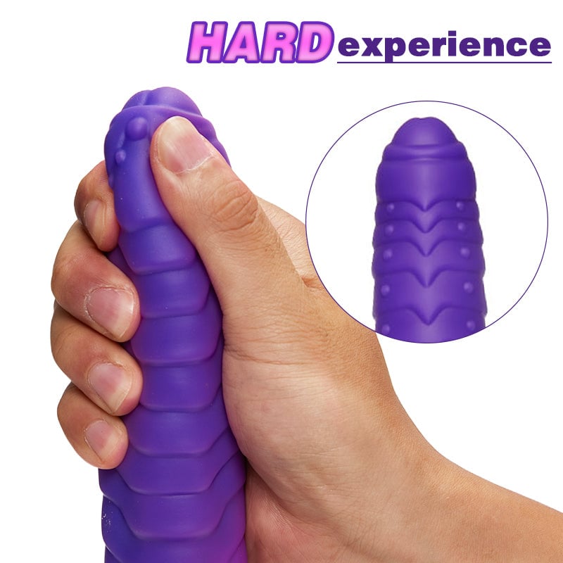 9-Inch Color-changing Intelligent Heating 3 Thrusting 5 Vibrating Dildo