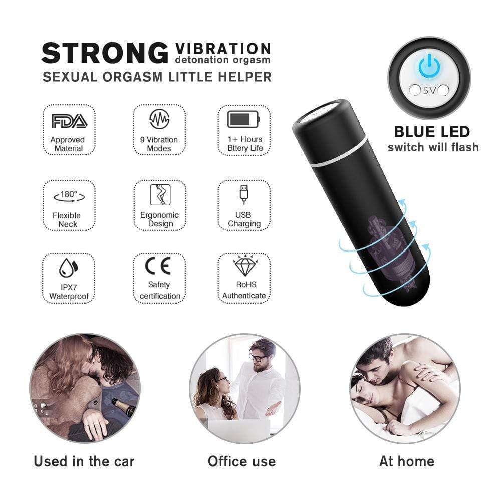 Hidden Mini Bullet Vibrator