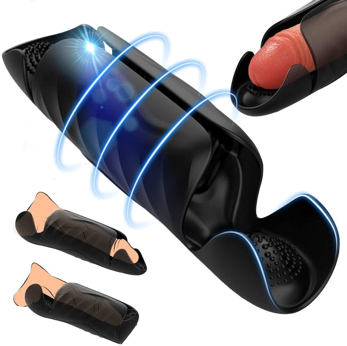 Penis Massager | 3 In 1 Electric Penis Stimulator